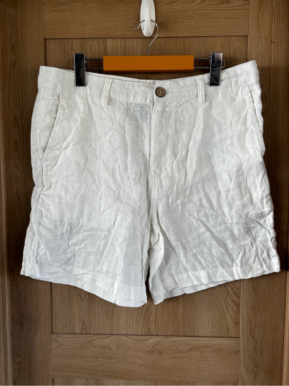 Daniel Hechter Paris 100% Linen Shorts Size 32